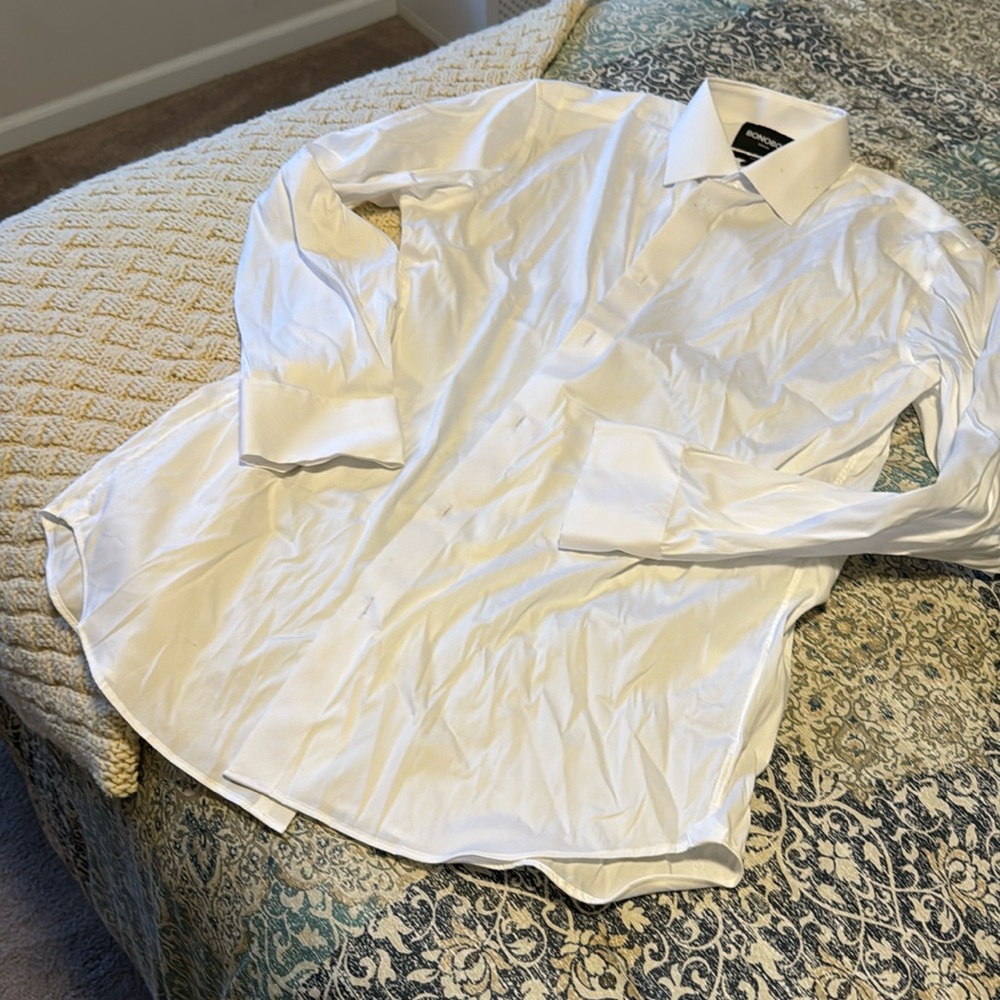 Bonobos men’s dress shirt white